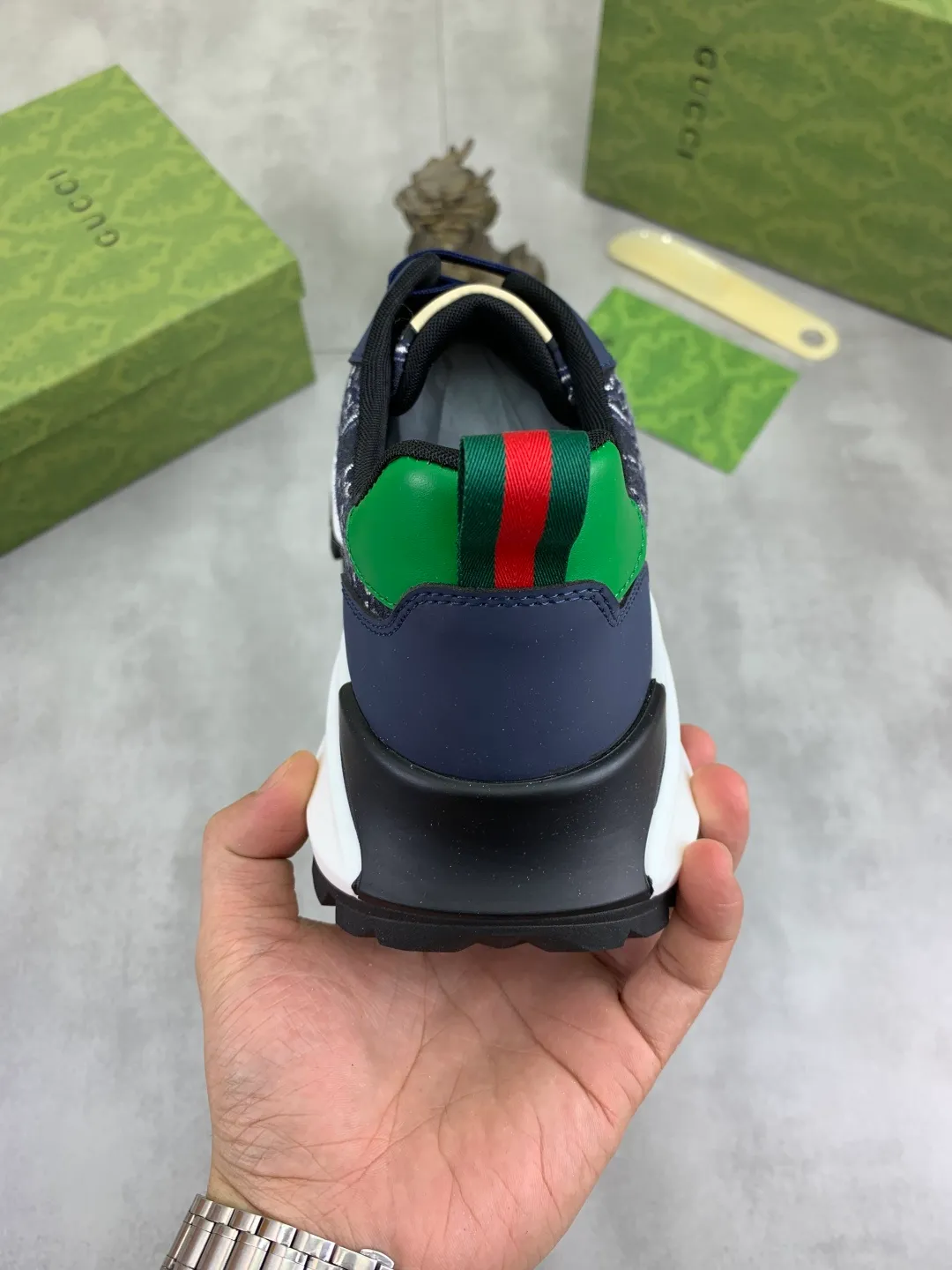Men's shoes 💰P440💰[New model]🆘 The latest model from Gucci GUCCI official website🎁Classic casual and fashionable men's shoes👟Best model💥The version is simple and elegant, exclusive for trendy men. Unique official website latest brand elements👑Gucci original decoration, fashionable and generous, original soft calfskin fabric➕Comfortable soft first-layer pigskin lining ✅The official website specifies the wear-resistant casual outsole, the classic model is taken in kind🎬Color: 4️⃣colors available😍Number: 38-44